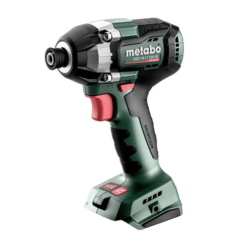 Impact Drivers | Metabo 602397850 SSD 18 LT 200 BL 18V Brushless Lithium-Ion 1/4 in. Hex Cordless Impact Driver (Tool Only) image number 0