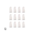 Cleaning Cloths | LEE 41030 Size 11 Micro-Gel Fingertips - Small Clear (12/Pack) image number 3