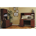  | Bush 2960ACSA1-03 Enterprise Collection 60 in. x 28.63 in. x 29.75 in. Double Pedestal Desk - Harvest Cherry image number 5