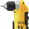 Right Angle Drills | Dewalt DCD740C1 20V MAX Lithium-Ion Compact 3/8 in. Cordless Right Angle Drill Kit (1.5 Ah) image number 4
