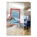 Office Jansan | Durable 476803 DURAFRAME 8.5 in. x 11 in. Sign Holder - Red Frame (2/Pack) image number 9