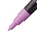 Permanent Markers | uni-ball PC3M8CSOFTCOLORS Fine Bullet Tip 0.9 mm/1.3 mm Water-Based Paint Markers - Assorted Colors (8/Set) image number 5