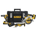 Combo Kits | Factory Reconditioned Dewalt DCKTS381M2R 20V MAX 4Ah 3-Tool Kit with Tough SystemKit Box image number 0