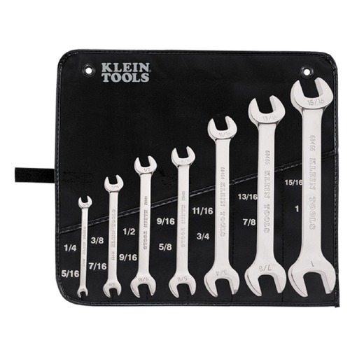 New Year New Savings! Save $25 off $150 | Klein Tools 68452 7-Piece Open-End Wrench Set image number 0