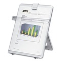 Office Jansan | Fellowes Mfg Co. 21103 25 Sheet Capacity Plastic Non-Magnetic Desktop Copyholder - Platinum image number 2