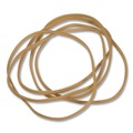  | Universal UNV00418 0.04 in. Gauge, 4 oz. Box, Rubber Bands - Size 18, Beige (400/Pack) image number 1