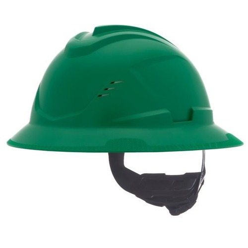 Hard Hats | MSA 10215831 V-Gard C1 Vented Full Brim with Fas-Trac III - Green image number 0