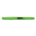 Office Jansan | Sharpie 27026 Chisel Tip Pocket Style Highlighters - Fluorescent Green Ink, Green Barrel (1 Dozen) image number 3