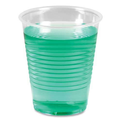Just Launched | Boardwalk BWKTRANSCUP12CT 12oz Plastic Cold Cups - Translucent (1000/Carton) image number 0
