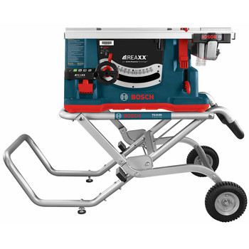 Bosch reaxx sales jobsite table saw