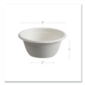 Food Trays, Containers, and Lids | Eco-Products EP-SPC2NFA 2 oz Vanguard Renewable and Compostable Sugarcane Portion Cups - White (2500/Carton) image number 1