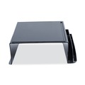 Office Jansan | Universal UNV08116 12-1/4 in. x 10-1/2 in. x 5-1/4 in. Telephone Stand and Message Center - Black image number 0