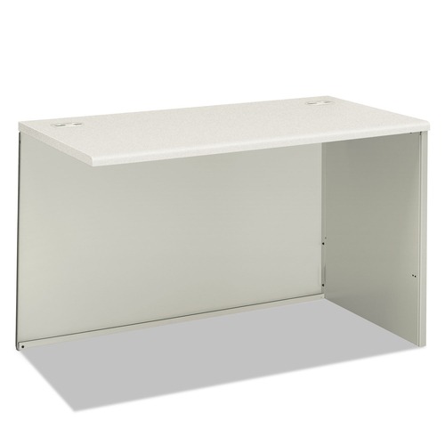 Office Desks & Workstations | HON H38943R.B9.Q 38000 Series 48w x 24d x 29.5h Right Return Shell - Silver Mesh/Light Gray image number 0