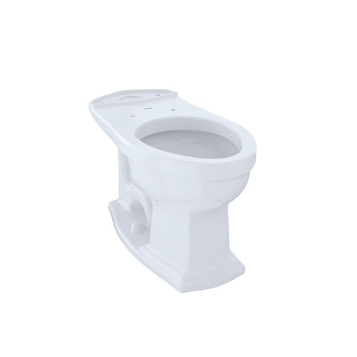 TOTO C784EF#01 Eco Clayton Elongated Toilet Bowl (Cotton White) image number 0