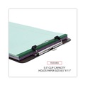 Office Jansan | Universal UNV40311 Low-Profile Plastic Clipboard with 0.5 in. Clip Capacity for 8.5 x 11 Sheets - Translucent Black image number 3