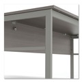 Cleaning & Janitorial Supplies | Linea Italia LITUR602ASH Urban Series 59 in. x 59 in. x 29.5 in. L-Shaped Desk - Ash image number 7