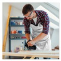 Cooking Aprons | Ansell 36550 28 in. x 40 in. A20 Apron - One Size Fits All, White image number 4