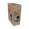 Food Service | Pactiv Corp. YHLB09010000 9 x 9.13 x 3.25 SmartLock Foam Hinged Lid Container - Large/Black (150/Carton) image number 3