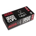 Office Jansan | ACCO A7072050B Medium Binder Clips - Black/Silver (1-Dozen) image number 2