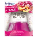 Odor Control | BRIGHT Air BRI 900134 Scented Oil Air Freshener Diffuser, Fresh Petals And Peach, Pink, 2.5 Oz, 6/carton image number 0