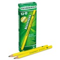 Pencils | Dixon 130800002 Ticonderoga Beginners HB (#2) Woodcase Pencil with Microban - Black Lead/Yellow Barrel (1-Dozen) image number 2