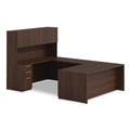 Office Desks & Workstations | Alera AE1NNN-BR2448 HRG 48 in. x 24 in. x 29 in. Seville Series Bridge Return - Mahogany image number 4