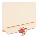 Labels | Smead 67373 1 in. x 1.25 in. 3 Numerical End Tab File Folder Labels - White (1-Roll) image number 2
