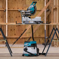 Dust Collectors | Makita XCV25ZUX 36V (18V X2) LXT Brushless Lithium-Ion Cordless AWS 4 Gallon HEPA Filter Dry Dust Extractor/Vacuum (Tool Only) image number 8