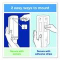 Hand Soaps | Tork 571600 4.45 in. x 5.12 in. x 10.94 in. Elevation Foam Skincare Auto Dispenser with Intuition Sensor - White (4/Carton) image number 6