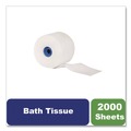 Cleaning & Janitorial Supplies | Tork 1102910 Advanced High Capacity Bath Tissue Septic Safe 1-Ply White 2,000 Sheets 36 Rolls/Carton image number 2