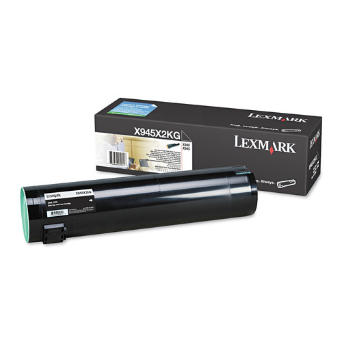  | Lexmark X945X2KG 36000 Page-Yield X945X2KG High-Yield Toner - Black image number 0