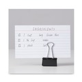 Customer Appreciation Sale - Save up to $60 off | Universal UNV10199 Mini Binder Clips - Black/Silver (1 Dozen) image number 2