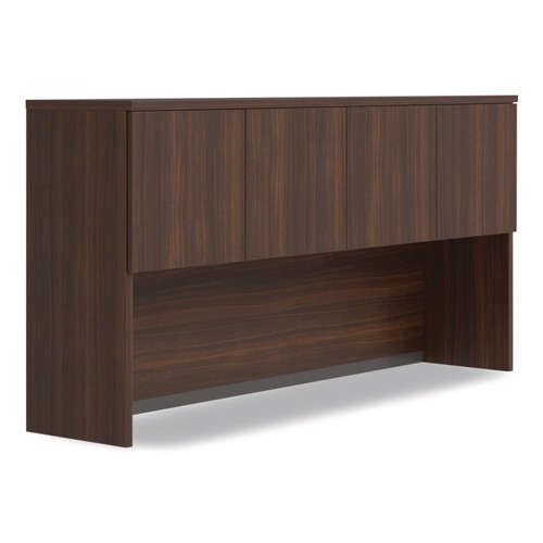 Office Filing Cabinets & Shelves | Alera AE1NNN-E723616P HRG 72 in. x 16 in. x 36 in. 4-Compartment Seville Hutch with Doors - Mahogany image number 0