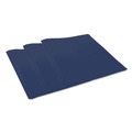 Mothers Day Sale! Save an Extra 10% off your order | Universal UNV20552 3-Prong Fastener 11 in. x 8.5 in. Plastic Twin-Pocket Report Covers - Royal Blue (10/Pack) image number 3