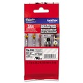 Bulk Savings Pricing 2 | Brother P-Touch TZES141 0.7 in. x 26.2 ft. TZe Standard Adhesive Laminated Labeling Tape - Black on Clear image number 0