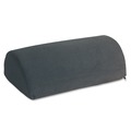Office Jansan | Safco 92311 17.5 in. x 11.5 in. x 6.25 in. Half-Cylinder Padded Foot Cushion - Black image number 0