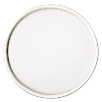 SOLO CA16A-4000 16 oz Spiral-Wound Paper Hot Cup Lids - White (20/Carton)