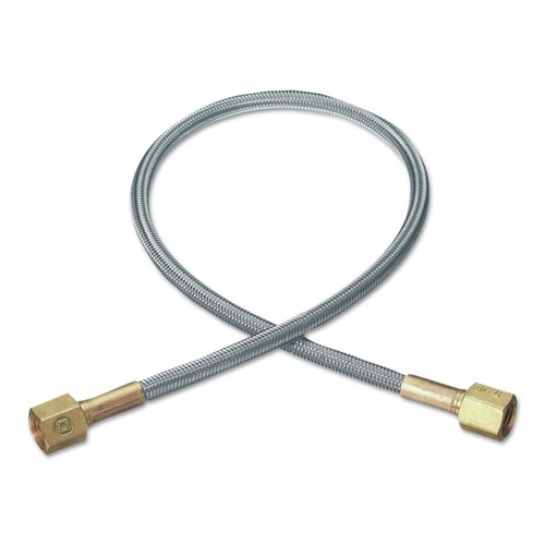 Air Tool Adaptors | Western Enterprises PF2-4-36 3000 PSI Stainless Steel 36 in. Flexible Pigtail image number 0