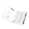 Office Jansan | Avery 11320 11 in. x 8.5 in. 16-Tab 1 to 16 Customizable TOC Ready Index Double Column Multicolor Tab Dividers - White (1-Set) image number 2