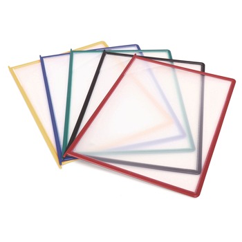 djois by Tarifold 10 Sections 20-Sheet Capacity Easy Load Desk Unit - Assorted