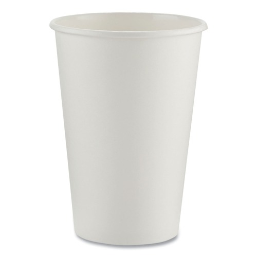 Cups and Lids | Dixie 2346W 6 oz. Hot Paper Cups - White (1000/Carton) image number 0