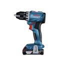 Drill Drivers | Bosch GSR18V-400B22 18V Brushless Lithium-Ion 1/2 in. Cordless Compact Drill Driver Kit with 2 Batteries (2 Ah) image number 1