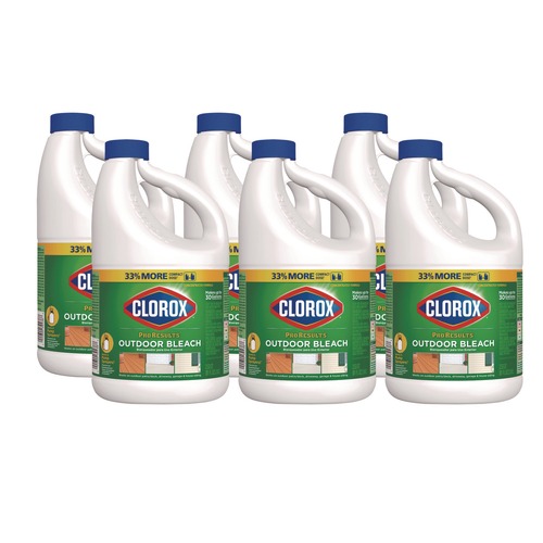 Office Jansan | Clorox CLO32438 CloroxPro 81 oz. Bottle Results Concentrated Outdoor Bleach (6/Carton) image number 0