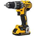 Hammer Drills | Factory Reconditioned Dewalt DCD797D2R 20V MAX XR Lithium-Ion Compact 1/2 in. Cordless Hammer Drill Kit with Tool Connect (2 Ah) image number 1