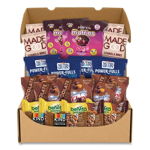 Snacks | Snack Box Pros 810128792936 Chocolate for Breakfast Snack Box - Chocolate (23/Box) image number 0