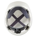Hard Hats | MSA 475358 V-Gard Slotted Cap with Fas-Trac III Suspension - White image number 2