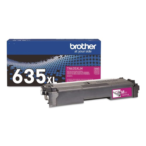 Ink & Toner | Brother TN635XLM 4,500 Page-Yield High-Yield Toner - Magenta image number 0