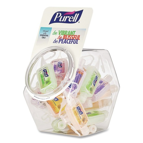 Hand Sanitizers | PURELL 3900-25-CMRME 1 oz Advanced Hand Sanitizer Gel Infused with Essential Oils - Assorted Scents (25/Carton) image number 0