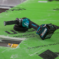 Angle Grinders | Makita GAG01M1 40V max XGT Brushless Lithium-Ion 4-1/2 in./5 in. Cordless Cut-Off/Angle Grinder Kit with Electric Brake (4 Ah) image number 5