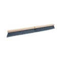 Cleaning & Janitorial Supplies | Boardwalk BWK20436 3 in. Gray Flagged Polypropylene Bristles 36 in. Brush Floor Brush Head image number 0